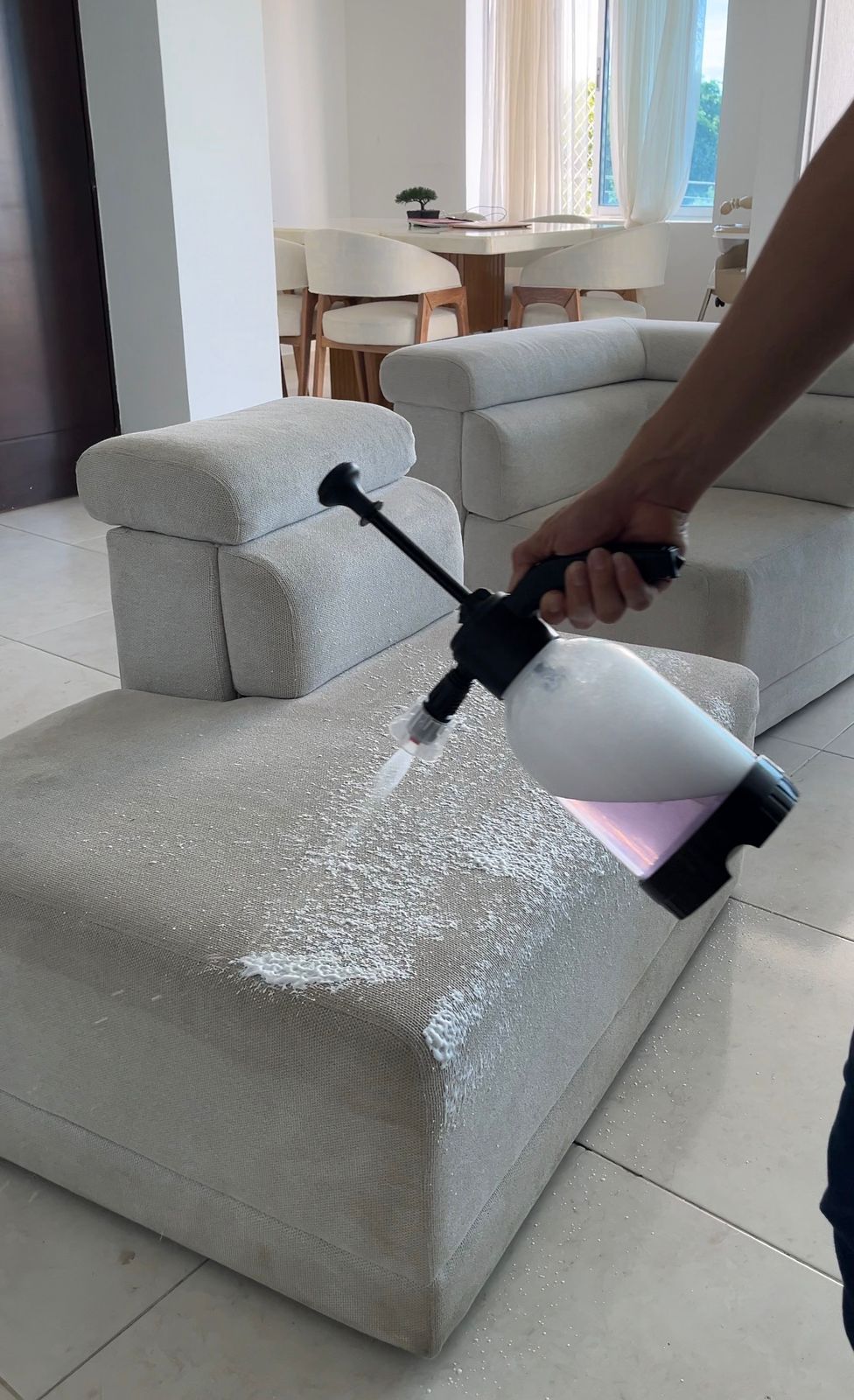 Aplicación de Shampoo - 1